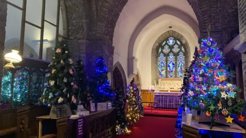 BBC Trees in St Peter's Church