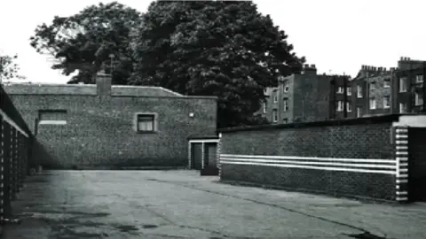 Met Police Garages where Eileen Cotter's body was found