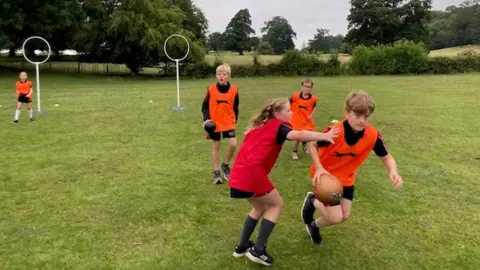 BBC Pupils playing