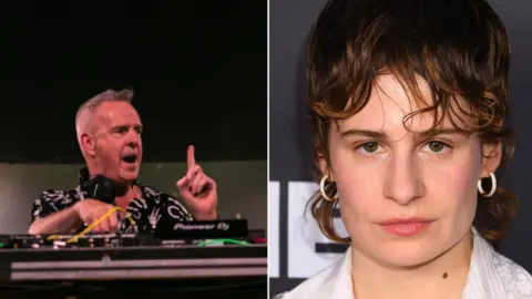 Getty Images Fatboy Slim and Christine and the Queens