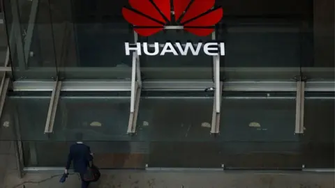 Reuters Huawei offices in New Zealand