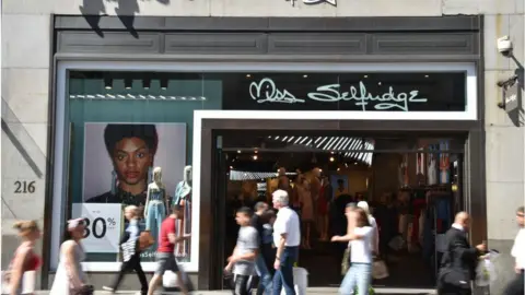 Getty Images Miss Selfridge on Oxford Street