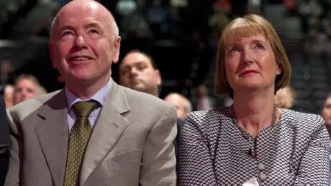 Getty Images Jack Dromey and Harriet Harman