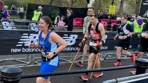 Supplied Adam Lever London Marathon