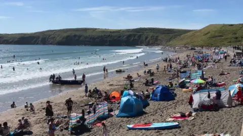 Aberdaron Beach