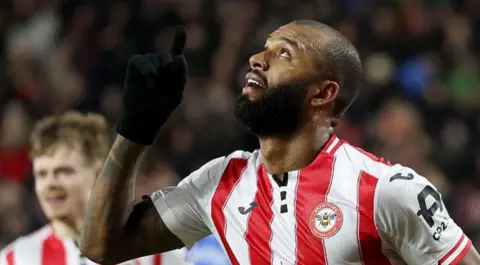 Brentford striker Igor Thiago