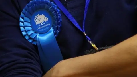 Conservative party rosette