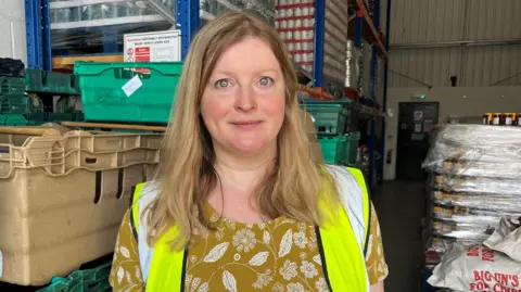 BBC Shelley Wright from FareShare South West