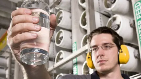 Getty Images Water technician