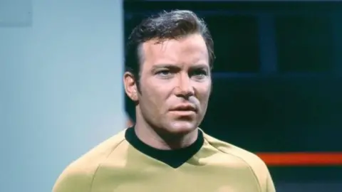 Getty Images William Shatner as James T Kirk