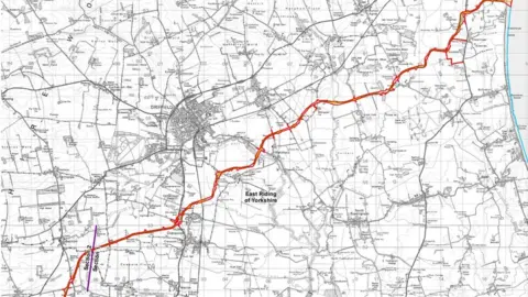 National Grid Cable line plan