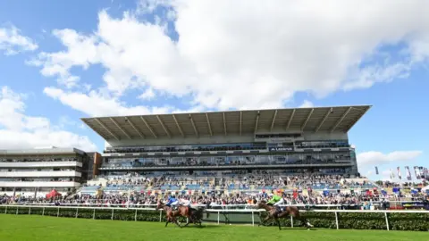 George Wood/Getty Images Generic view of Doncaster racecourse