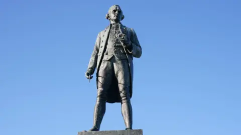 PA Captain James Cook statue