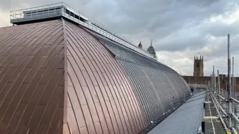 Wates Group Derby Market Hall roof