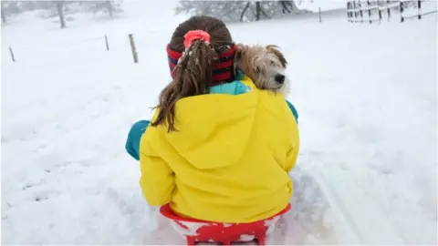 Getty Images sledging child