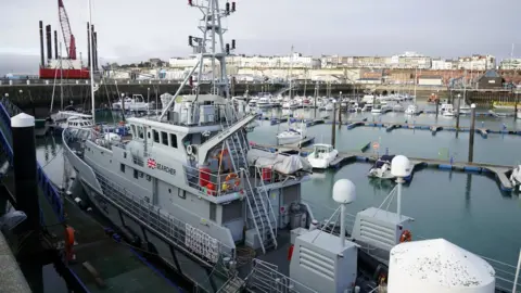 Getty Images A Border Force cutter vessel