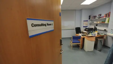 BBC A generic photo of a GP's consulting room