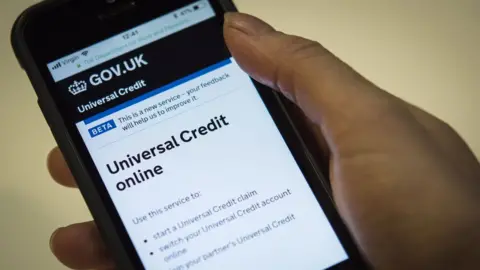 BBC Mobile phone with universal credit