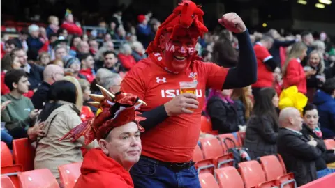 Getty Images Rugby fan