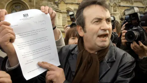 PA Mr Conlon received a letter of apology from Tony Blair