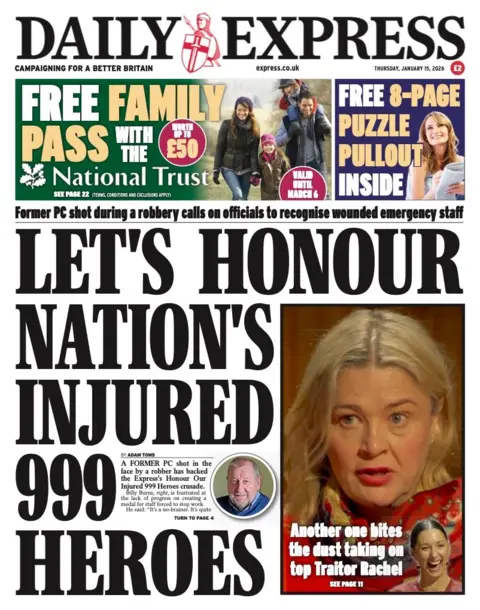  "Let's honour nation's injured 999 heroes."