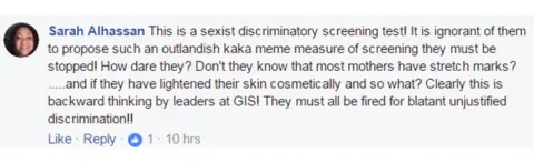 Facebook Facebook post