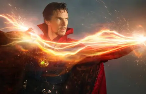 Marvel Benedict Cumberbatch in Doctor Strange