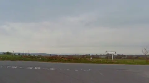 Google The junction where Camrose Hill meets Top Road according to Google