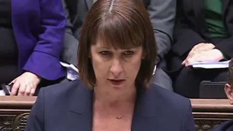 Rachel reeves speaking in the House of Commons