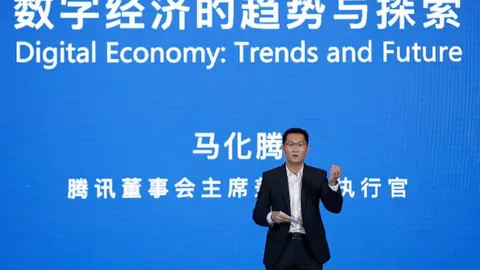 GETTY IMAGES Tencent CEO Pony Ma