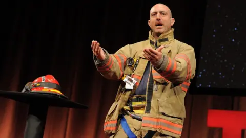 James Duncan Davidson / TED Mark Bezos the fire fighter