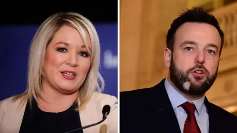 PAcemaker Michelle O'Neill and Colum Eastwood