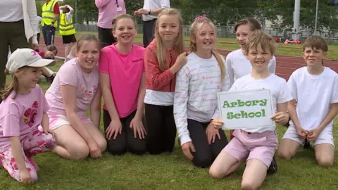 Arbory school pupils