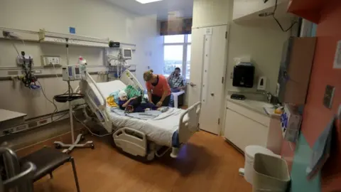 Getty Images child in hospital