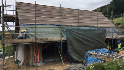 Aberystwyth University Elephant grass house