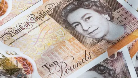 Getty Images British banknotes