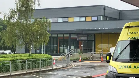 BBC Chesterfield Royal Hospital's new Emergency Department (ED)
