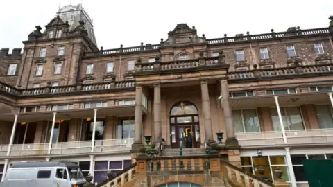 Front of County Hall building in Matlock