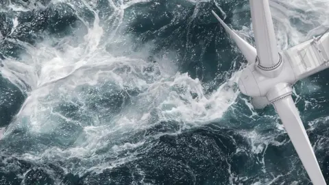 Getty Images Offshore wind turbine