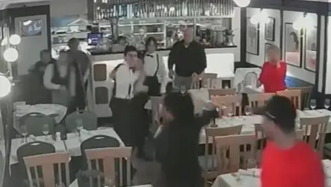 CCTV image of the incident in La Bella Vista 