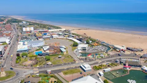 Duncan Cuthbertson/Getty Images Aerial view of Skegness
