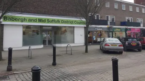 Robin Stott Babergh District Council building in Stowmarket