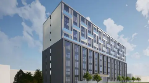 Stoke-on-Trent City Council Artist impression of