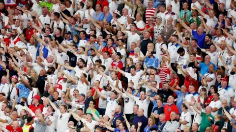 Reuters England fans