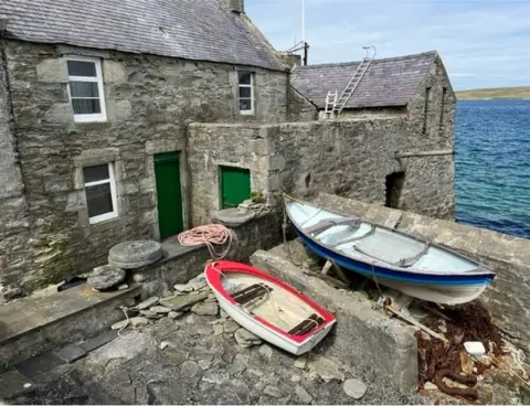 Jimmy Perez’s fictional home in Lerwick.