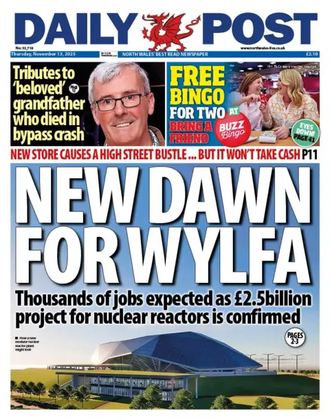 Wales' papers: 'Home intruder horror' and Cardiff to kick off Euros