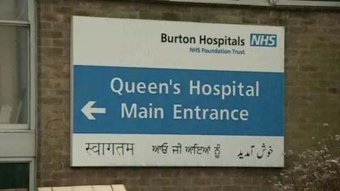 Queen s Hospital Burton fined 200k after patient fell and died