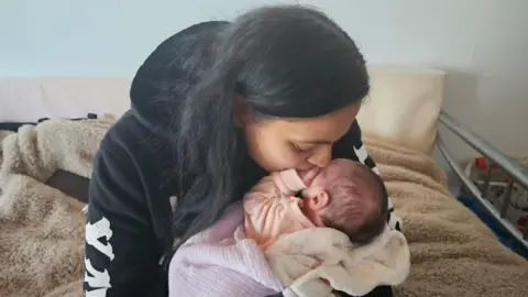 BBC Lily and daughter