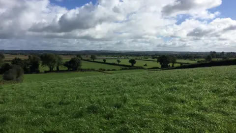 View near Seamus Heaney's former home