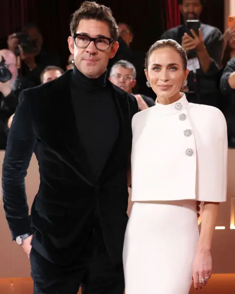 Getty Images Emily Blunt and John Krasinski